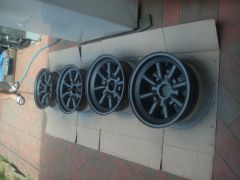 MMMMmmm all freshly painted metallic charcoal Watanabe's