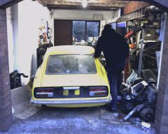 Picking the car up from where it layed dormant for 5 years