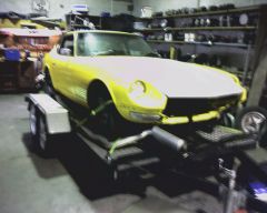 on the trailer