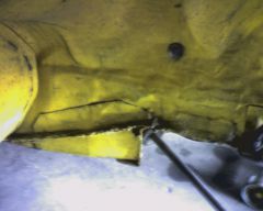 Only dodgy bit on the car