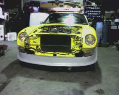 Front of car