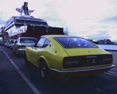 Waiting to board the Spirit