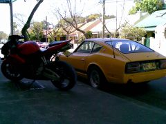 240z and cbr1000rr