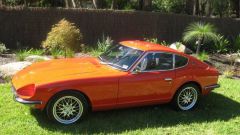 Andrew's 240Z after bare metal respray...