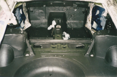 The bare interior