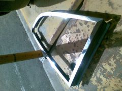 quarter window frame