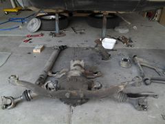 Grotty rear end removed