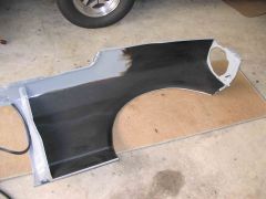 Guard after repair, treating with POR and Sound deadener