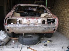 Finally got that rear panel back on...