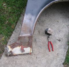 LHR Quarterpanel, rusty dogleg