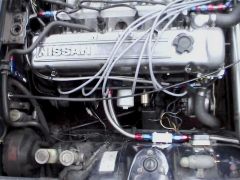 Engine bay: driver side