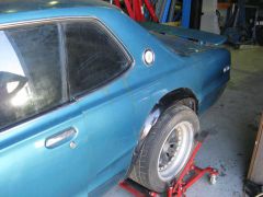 skyline c10 rear flare