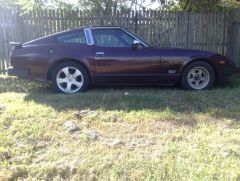 280zx 2seater side on