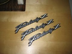 fairladyZ badges painted