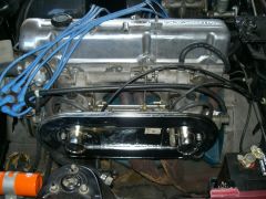 Half of chrome airbox