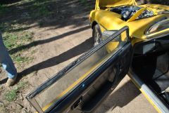 left door rubber