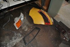 front valance disassembled