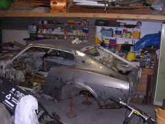 Stripping the paint