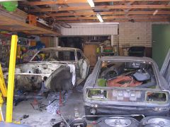 Busy garage