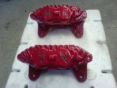 Front calipers
