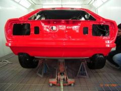 Rear Shot - Note Bumper molded onto body.