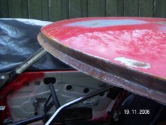 Windscreen Sill Rust