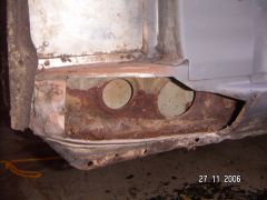 Front LH Rust repair