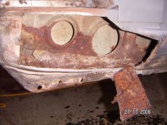 Front LH Rust repair