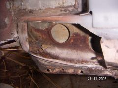 Front LH Rust repair