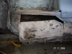 Front LH Rust repair