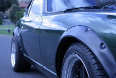 Drivers side flares