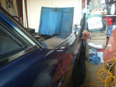 240Z Project Fender Shot