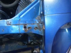 Project 240Z Front Right Radiator Support