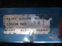 Project 240Z Paint Decal