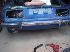 Project 240Z Rear Shot