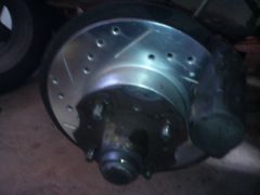 Project 240Z Brake, Front Rotors