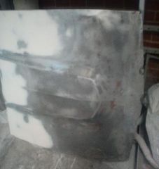 Project 240Z Bonnet Sand back