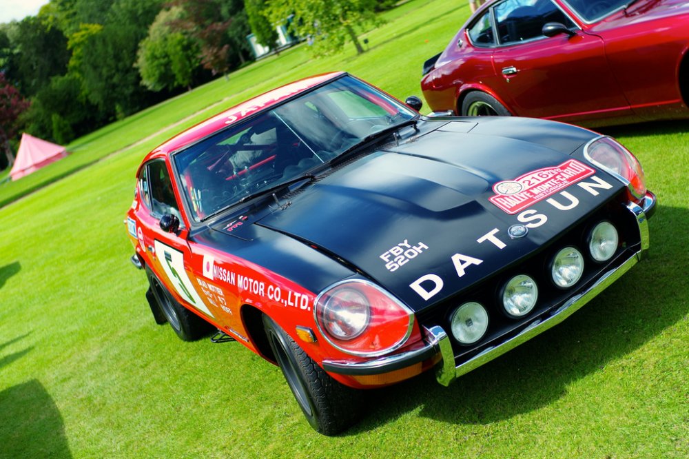 Datsun 240Z Rallye Monte Carlo car