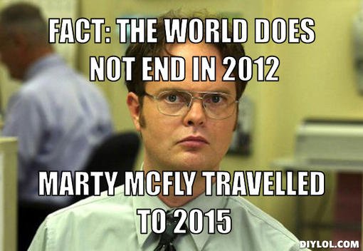 dwight-schrute-meme-generator-fact-the-world-does-not-end-in-2012-marty-mcfly-travelled-to-2015-15eb21.jpg