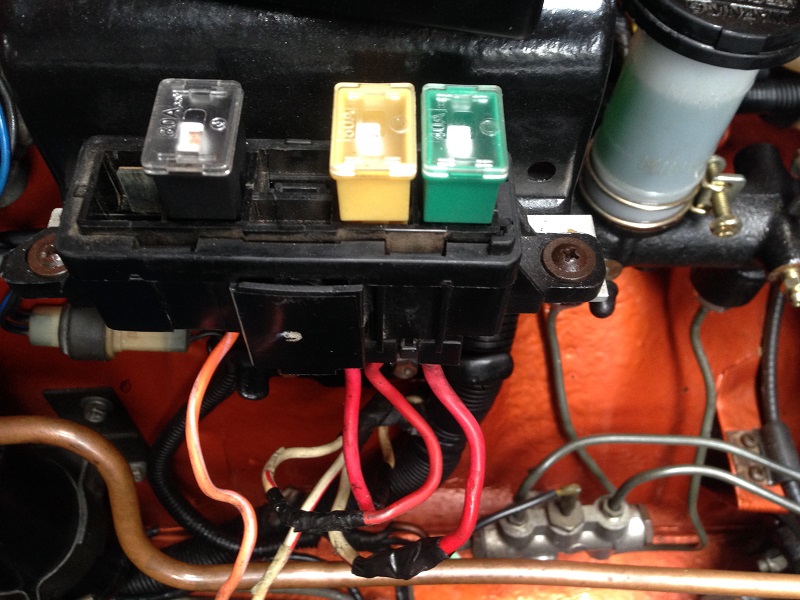Correct Amp Rating For 1976 260Z Fusible Links. - General Discussions