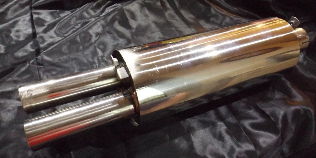 Stainless Steel Exhaust Manifolds, Exhaust And Jdm Twin-Pipe